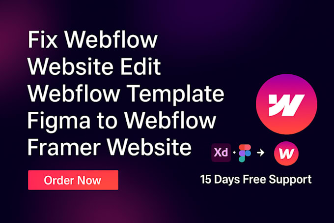 fix webflow website edit webflow template figma to webflow framer website design