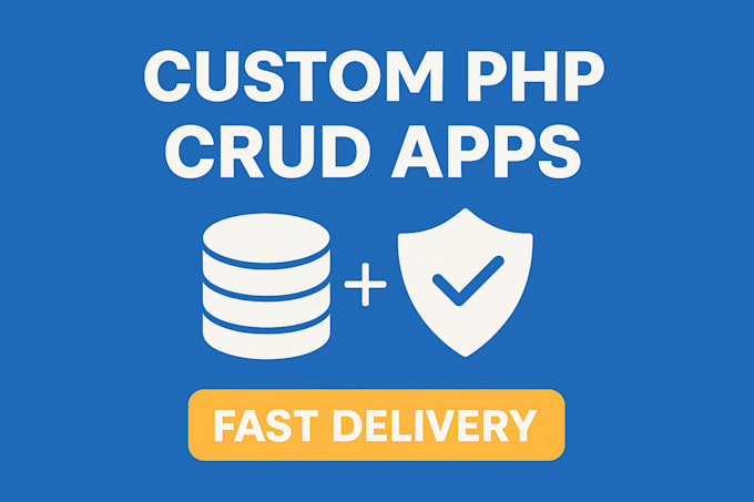 develop a crud web application using PHP and mysql