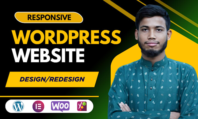 create or fix wordpress site with elementor and woocommerce