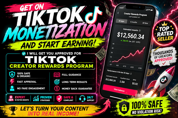 do complete tik tok monetization for creator rewards program