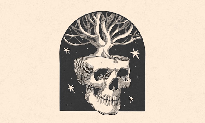 create elegant black and white line art with style
