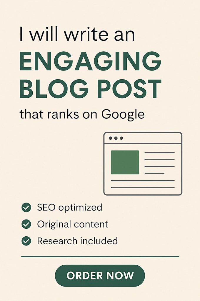 be your go to blog writer