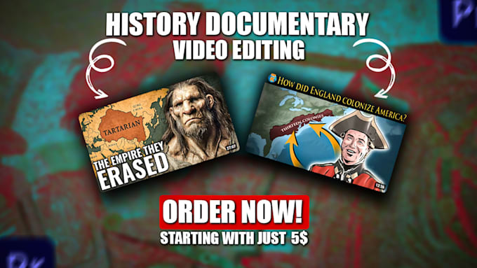 do history video and documentary video editing