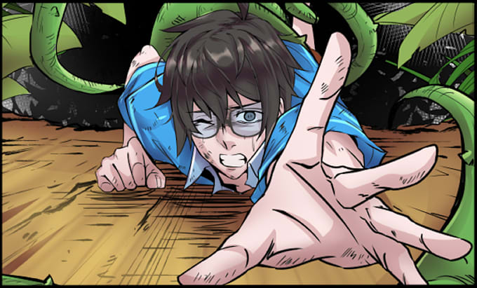 do comic book artwork and comic book illustration