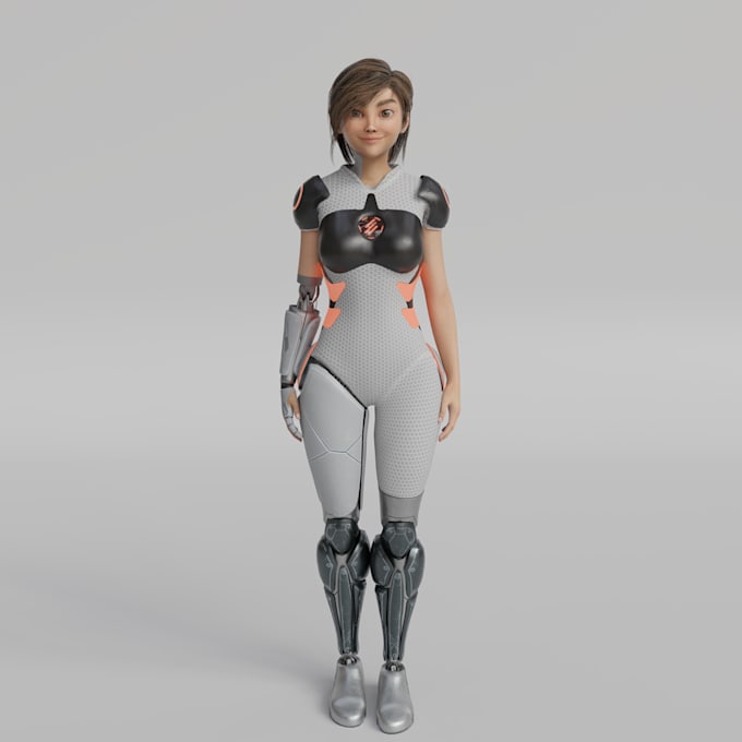 3d stylized character for your game