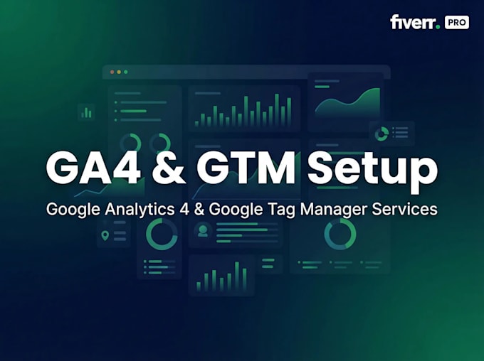 setup google analytics, tag manager, ads conversion tracking