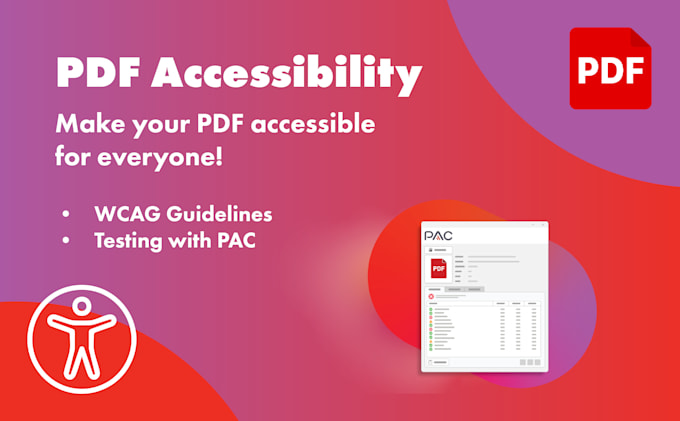 make any PDF accessible and fix all accessibility issues