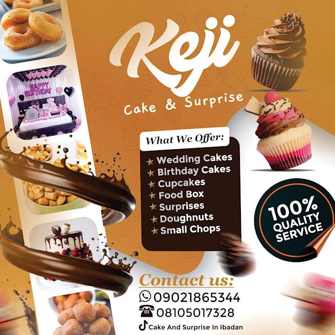 a creative business flyer