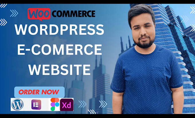 design ecommerce store and online webshop using woocommerce wordpress