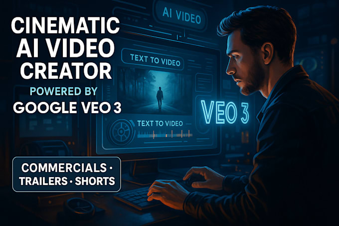 create cinematic ai video ai commercial video veo 3 using google veo 3
