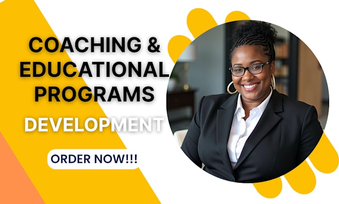develop content for coaching and educational programs
