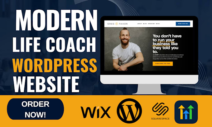 build life coaching website consulting, trainer keynote speaker coaching website