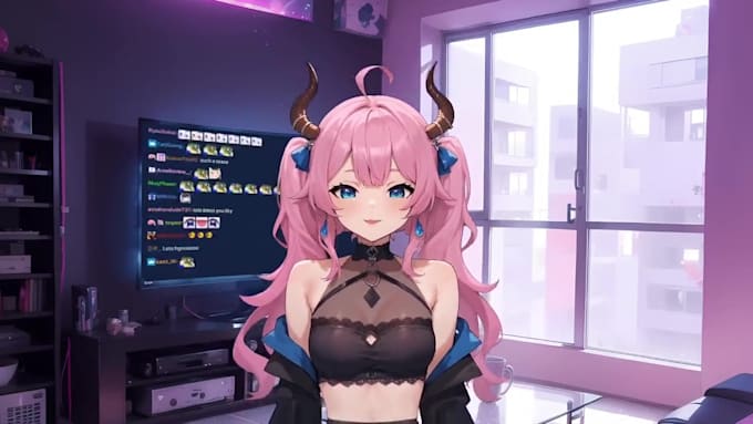 quality 3d vtuber live2d model rig vtuber vrchat live2d model