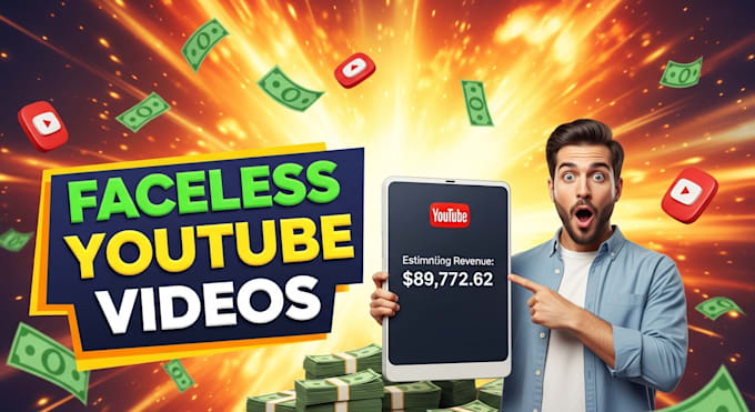 do faceless video editing or faceless youtube video editing