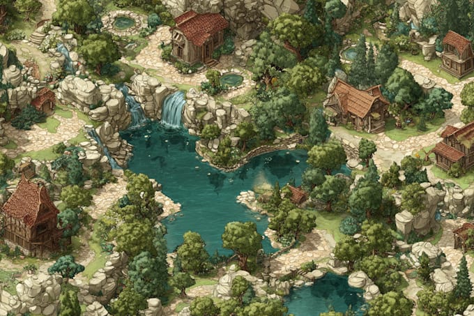 makfantasy map illustration dnd world map fantasy map maker