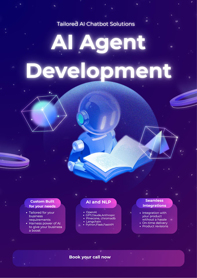 create custom ai agents, chatbots, llm integrations
