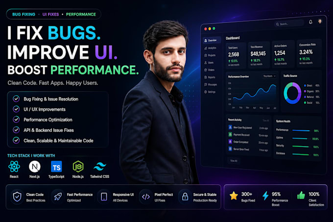 fix frontend backend bugs, API issues and responsive UI