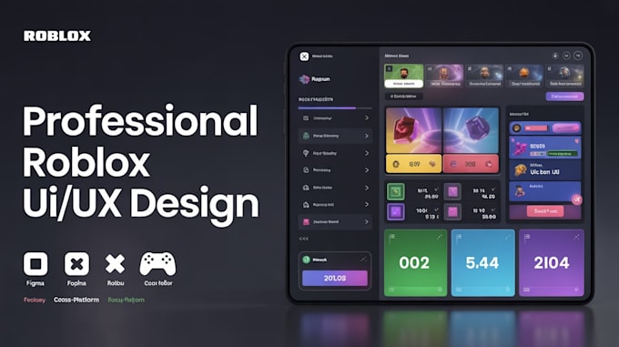 Design professional roblox ui, ux, and gui for your game by Abdulwaris ...
