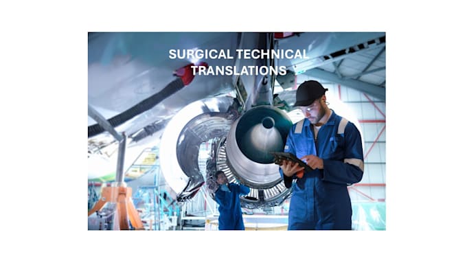 deliver surgical technical translations