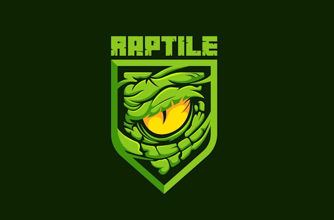 create alligator logo for your brand