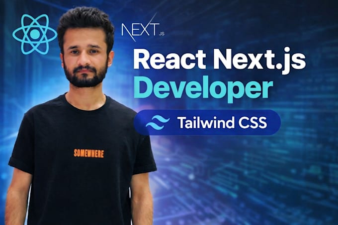 build react js or next js website with tailwind CSS