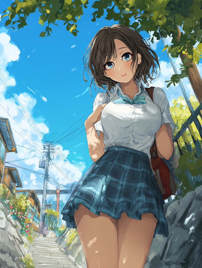 draw anime character for you