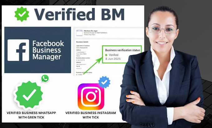 create business manager whatsapp API and official green tick 1k to 10k