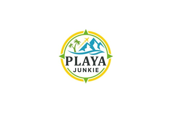 design fun loving travel enthusiasts logo