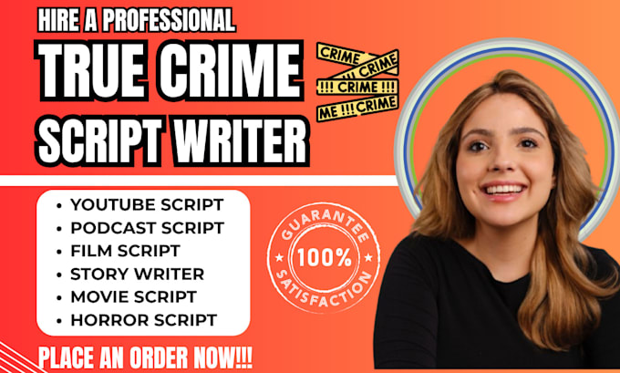 research, write true crime script movie recap youtube script roblox documentary
