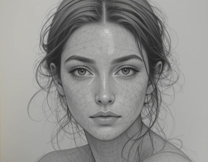 create a stunning realistic portrait sketch