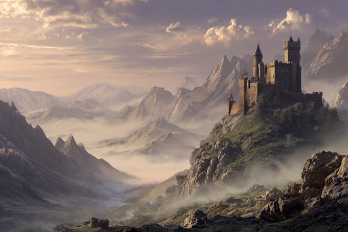 make a scenic illustration from your photo