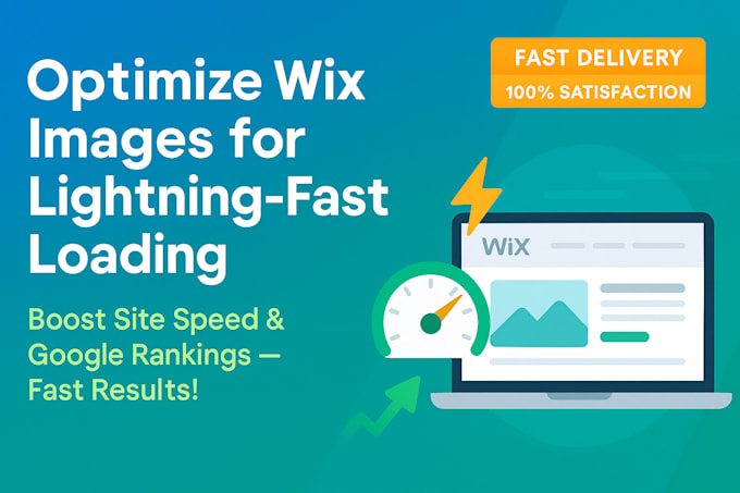 optimize wix website images for faster loading and better page speed scores