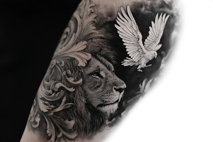 create a realistic realism tattoo design for you