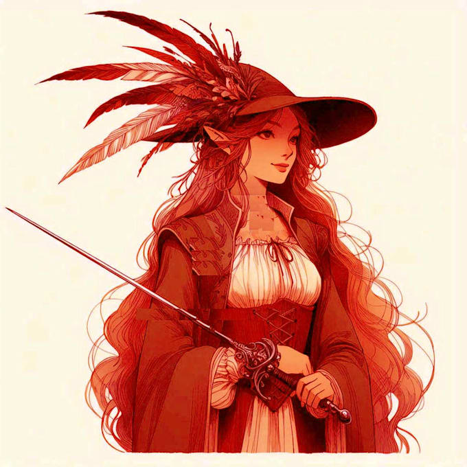 dnd character art and dnd character art