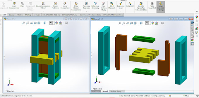 Create 3d models cad drawings and mechanical assemblies using ...