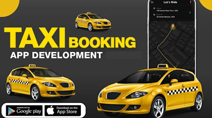 develop taxi booking app like uber, bolt, ola cabs, lyft, grab, indrive and more