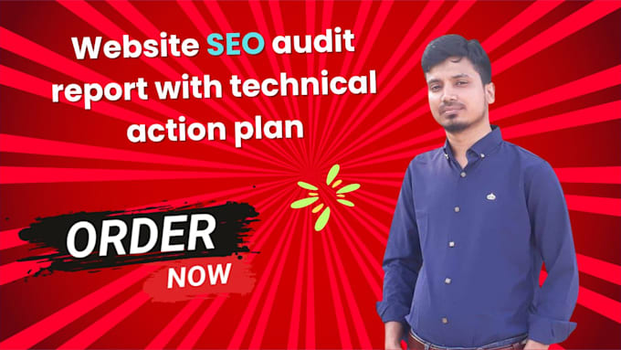 provide website seo audit report with technical action plan