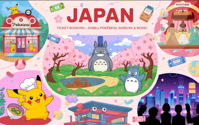 Book studio ghibli museum tickets by Kevin_allen6 | Fiverr