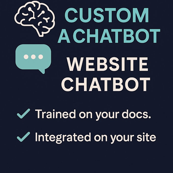 build a custom ai chatbot for your website, saas, or store