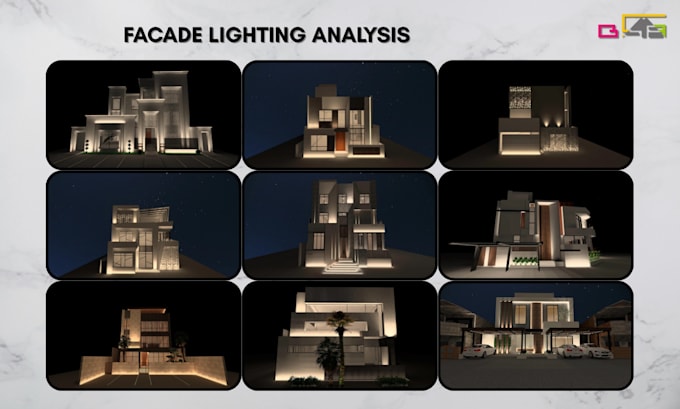 do 3d facade lighting design and lux analysis with dialux