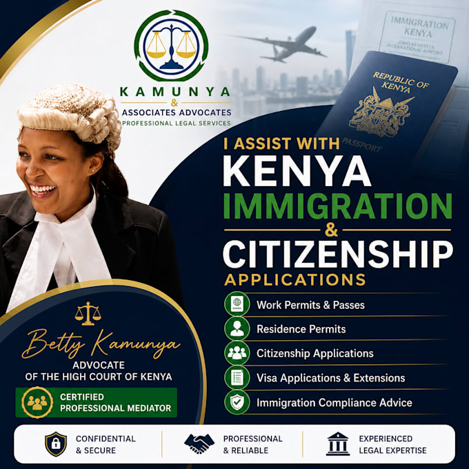 assist with kenya immigration and citizenship applications