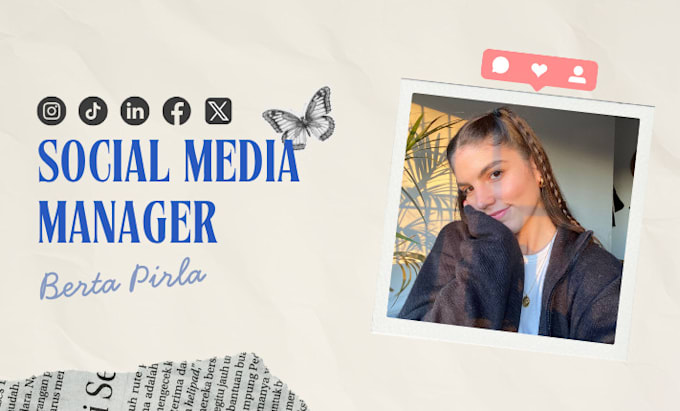 be your social media manager or community manager in spanish