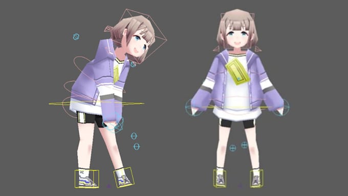 3d low poly retro neon animation in n64 y2k ps1 psx style rig music ...