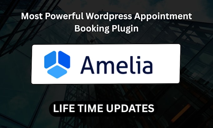 install amelia booking plugin on your wordpress website
