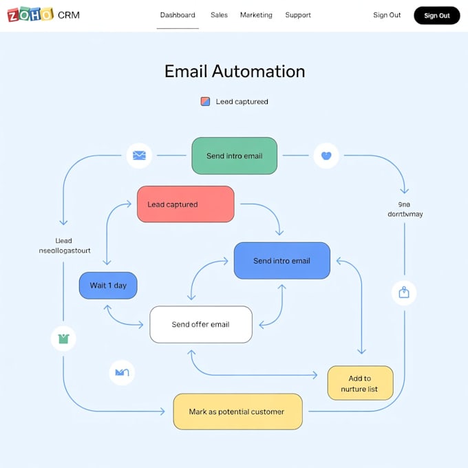 integrate CRM and email automations into your wordpress site