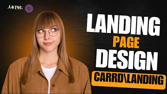 design modern carrd mini website for business and personal