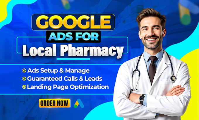 run and optimize google PPC ads for pharmacy store with guaranteed results