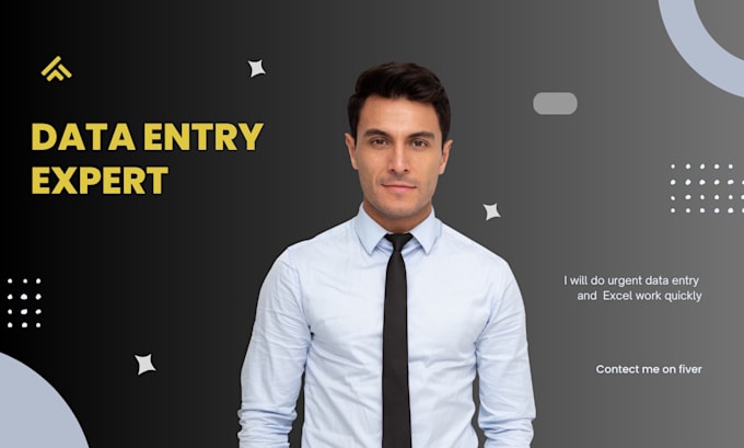 do urgent data entry and excel work quickly