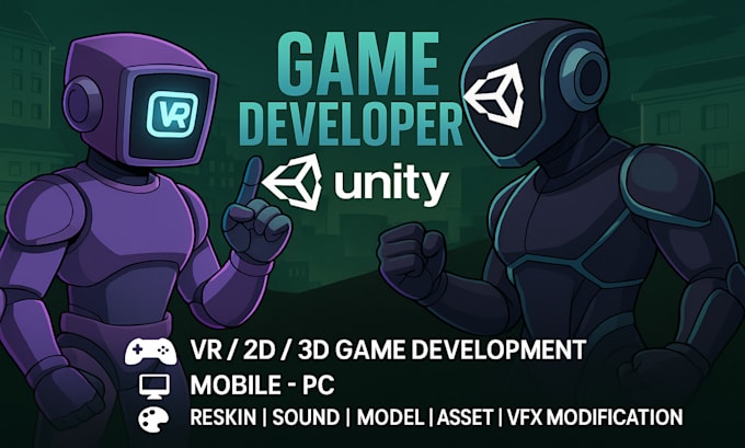 Develop a custom 2d mobile game in unity by Studio_nk | Fiverr