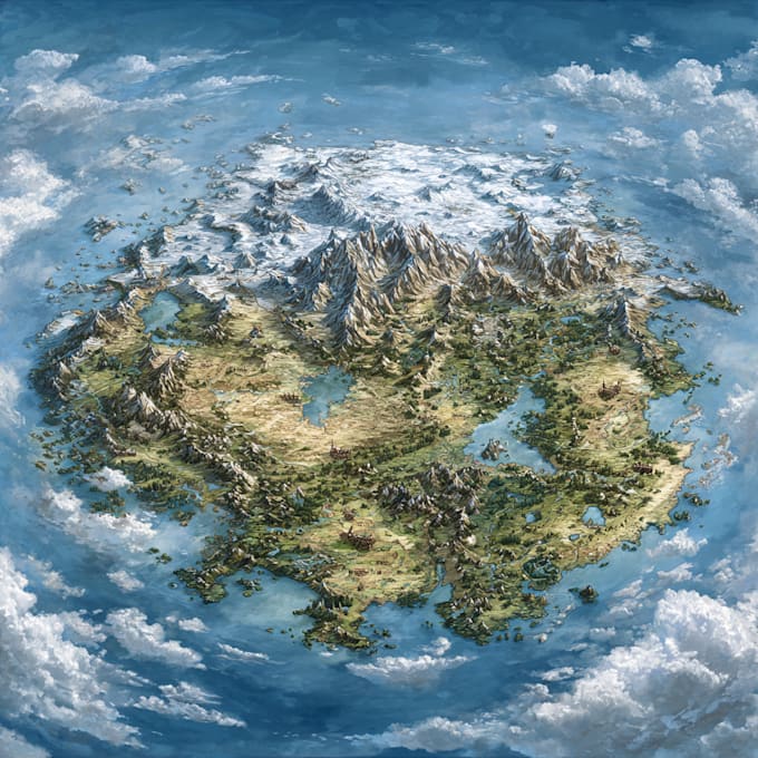make an amazing world or regional custom fantasy map